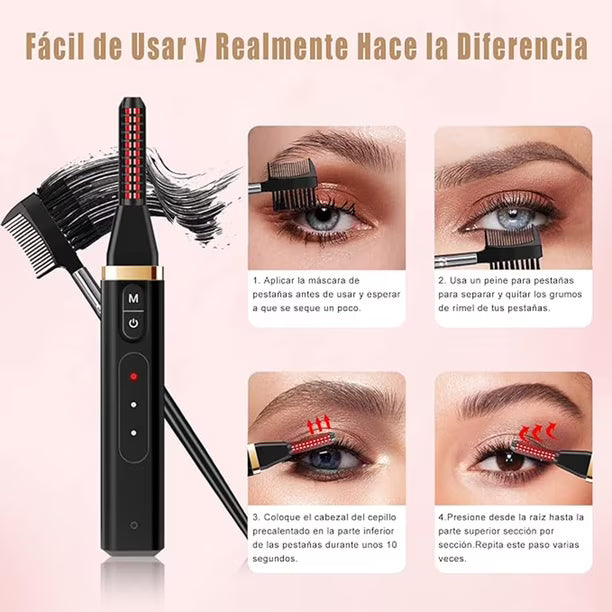 Enchinador Luxeys® Con 3 Modos De Temperatura